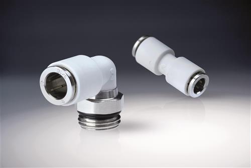 Serie 7000 Fluidics - Racores en tecnopolímero para aplicaciones de refrigeración por agua